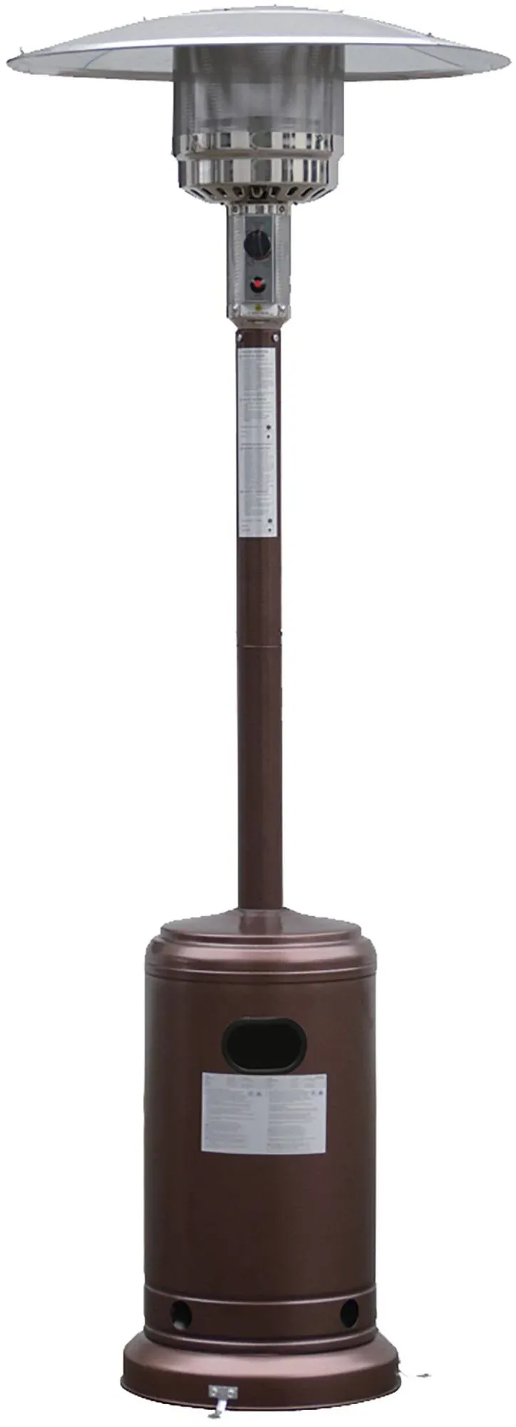 Blue Sky Outdoor Hammered Bronze GAS Patio Heater 48,000 BTU