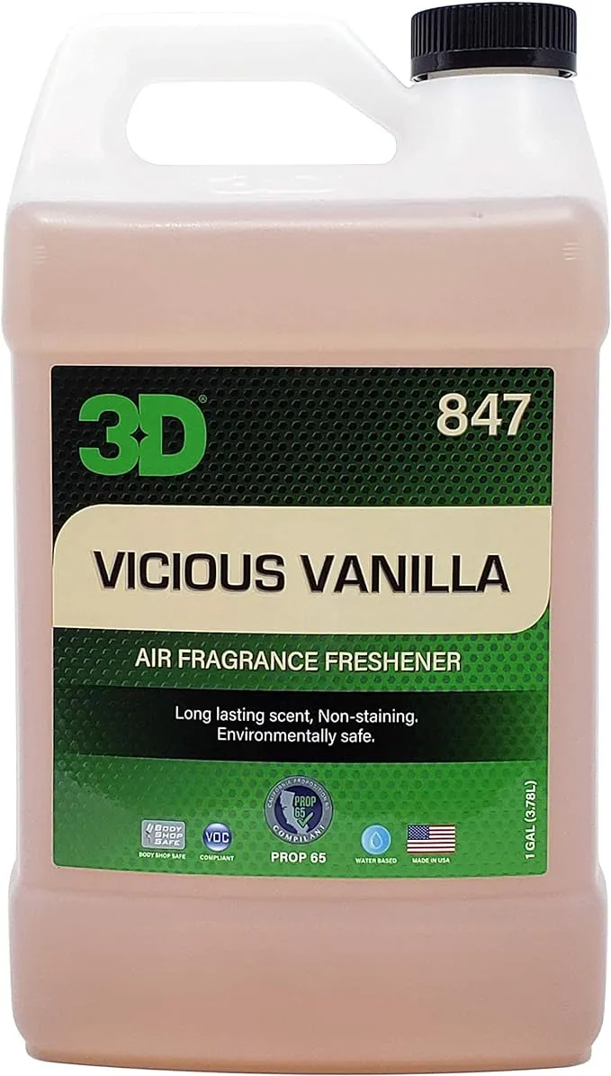 3D Air Fresheners - Vicious Vanilla - Interior Car Care