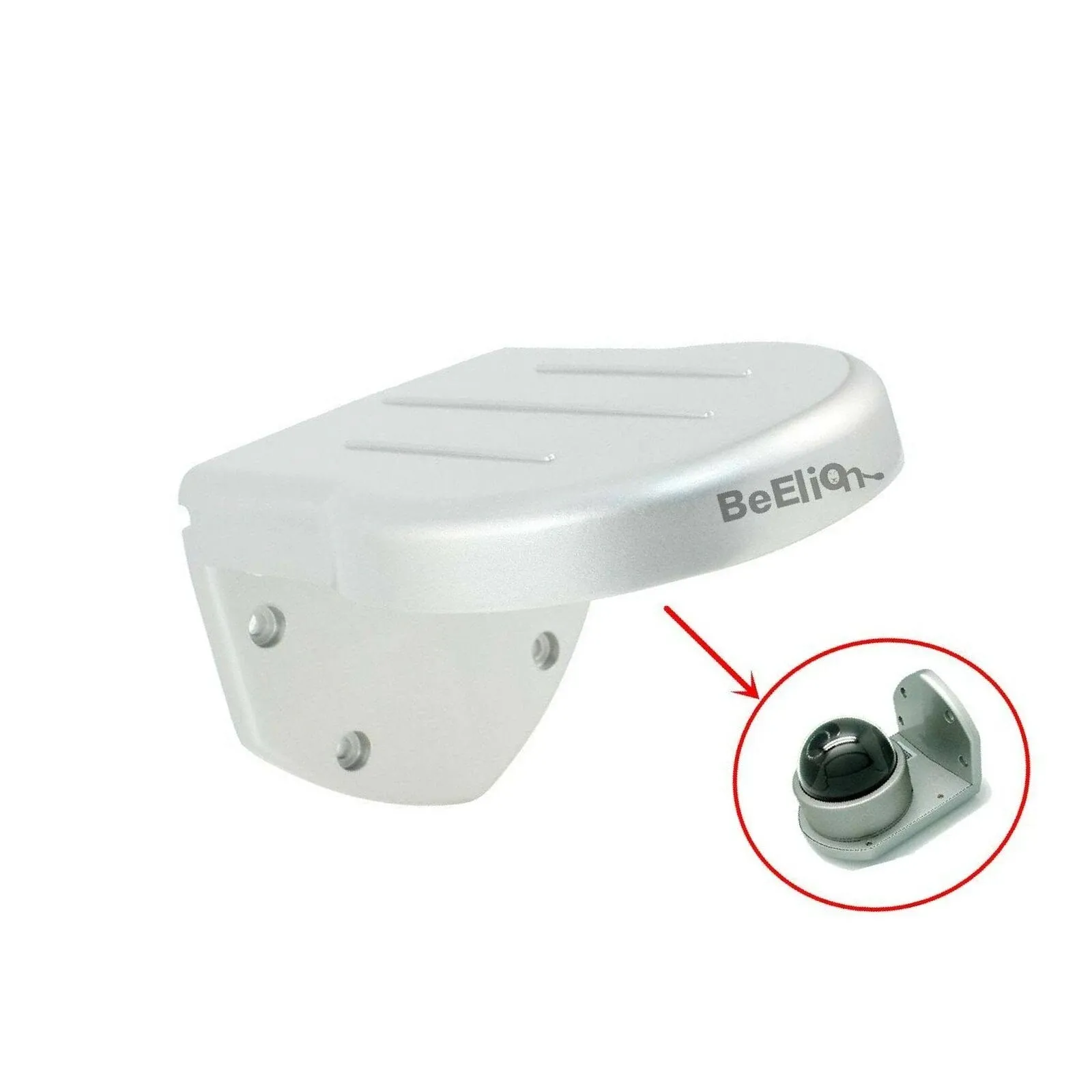 BeElion Aluminium Alloy Indoor Outdoor Wall Mount L-Type Bracket for CCTV ...