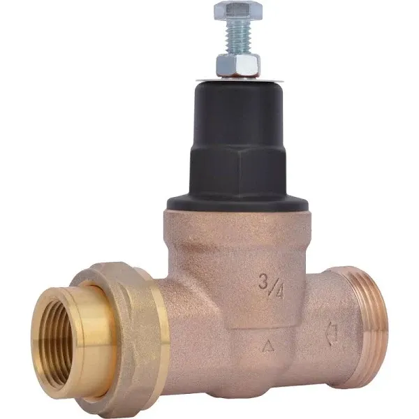 Cash Acme 3/4 Inch EB45 Single Union Pressure Regulating Valve (PRV), 45 PSI, 23883-0045