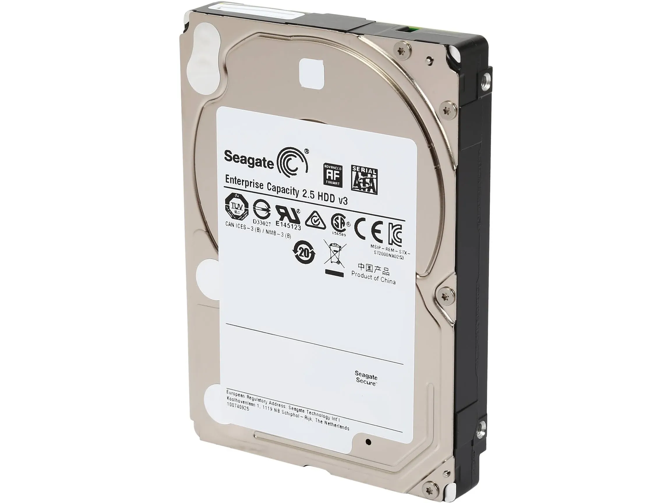 Seagate ST1000NX0313 Enterprise 1 TB 2.5" Internal Hard Drive 128mb Cache 7200rpm