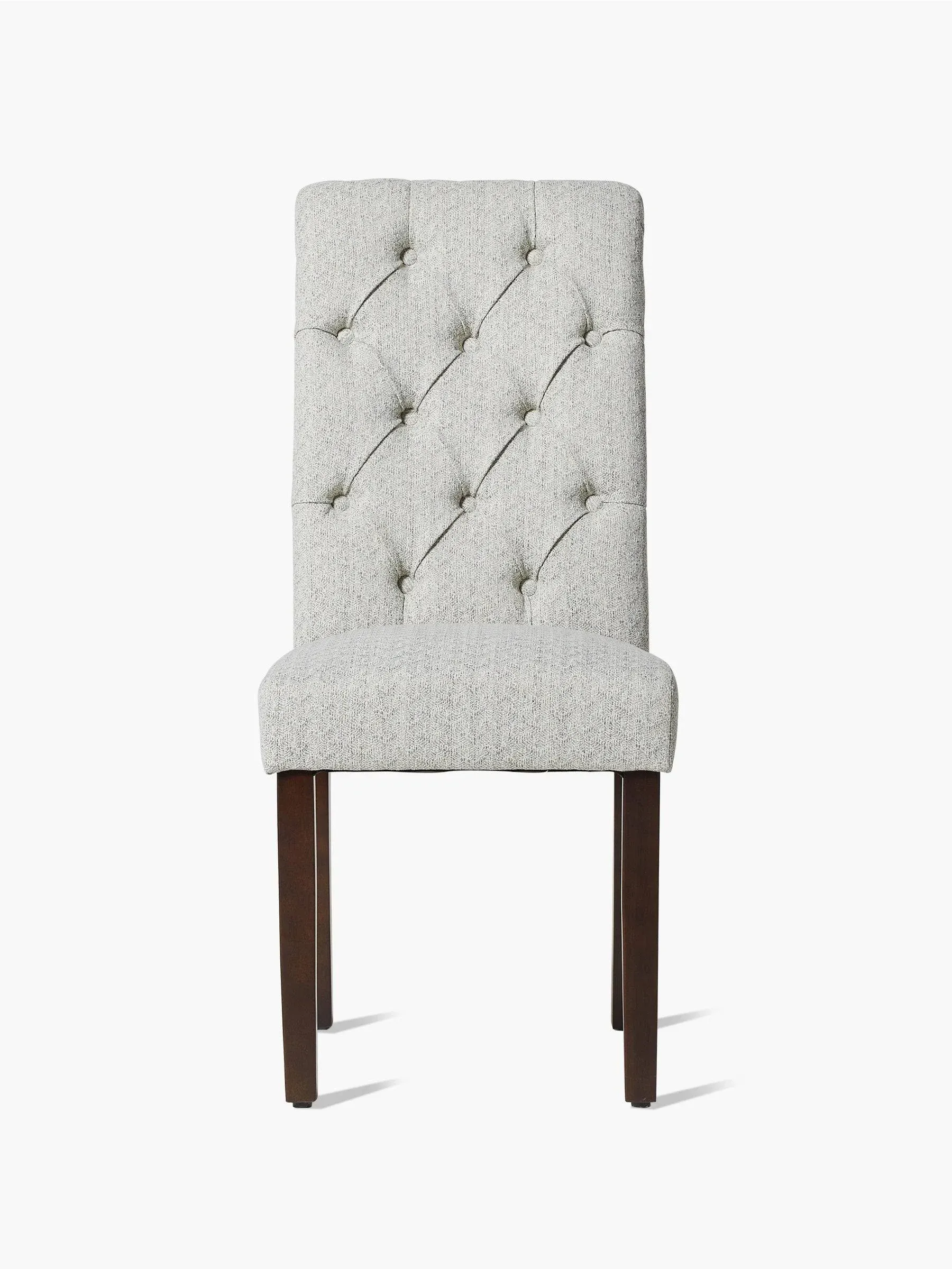 COLAMY
Tufted Fabric Dining Chair with Rolled Back, Set of 4