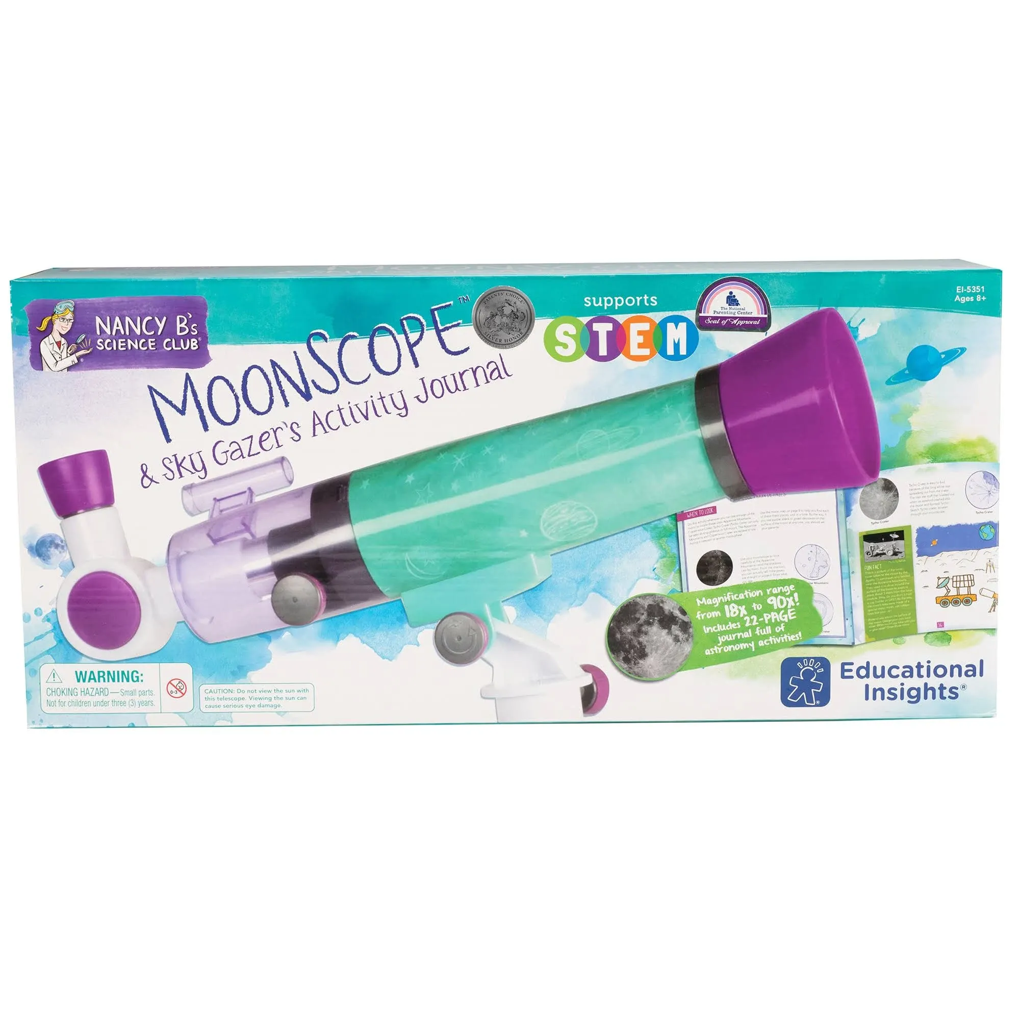 Nancy B&#039;s Science Club~ MoonScope ~Telescope for Kids. See Description