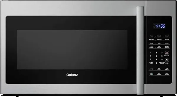 Galanz Glomja17s2b-10 Over-The-Range Microwave, Energy Saving/ECO Mode, 30-Second ...