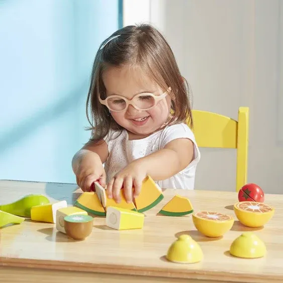 Cutting Fruit Set - Wooden Play Food