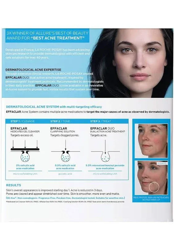 La Roche Posay Effaclar Acne Treatment System