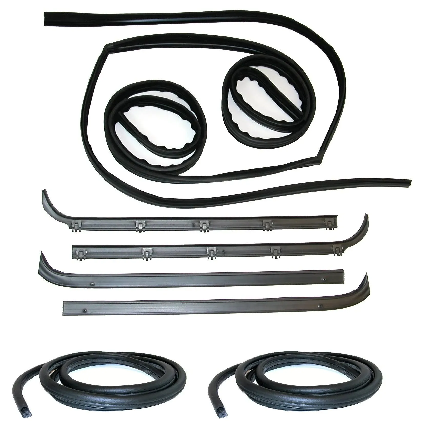 1AWSS00146-Ford Door Weatherstrip Seal Kit Fairchild Automotive KF1001-8