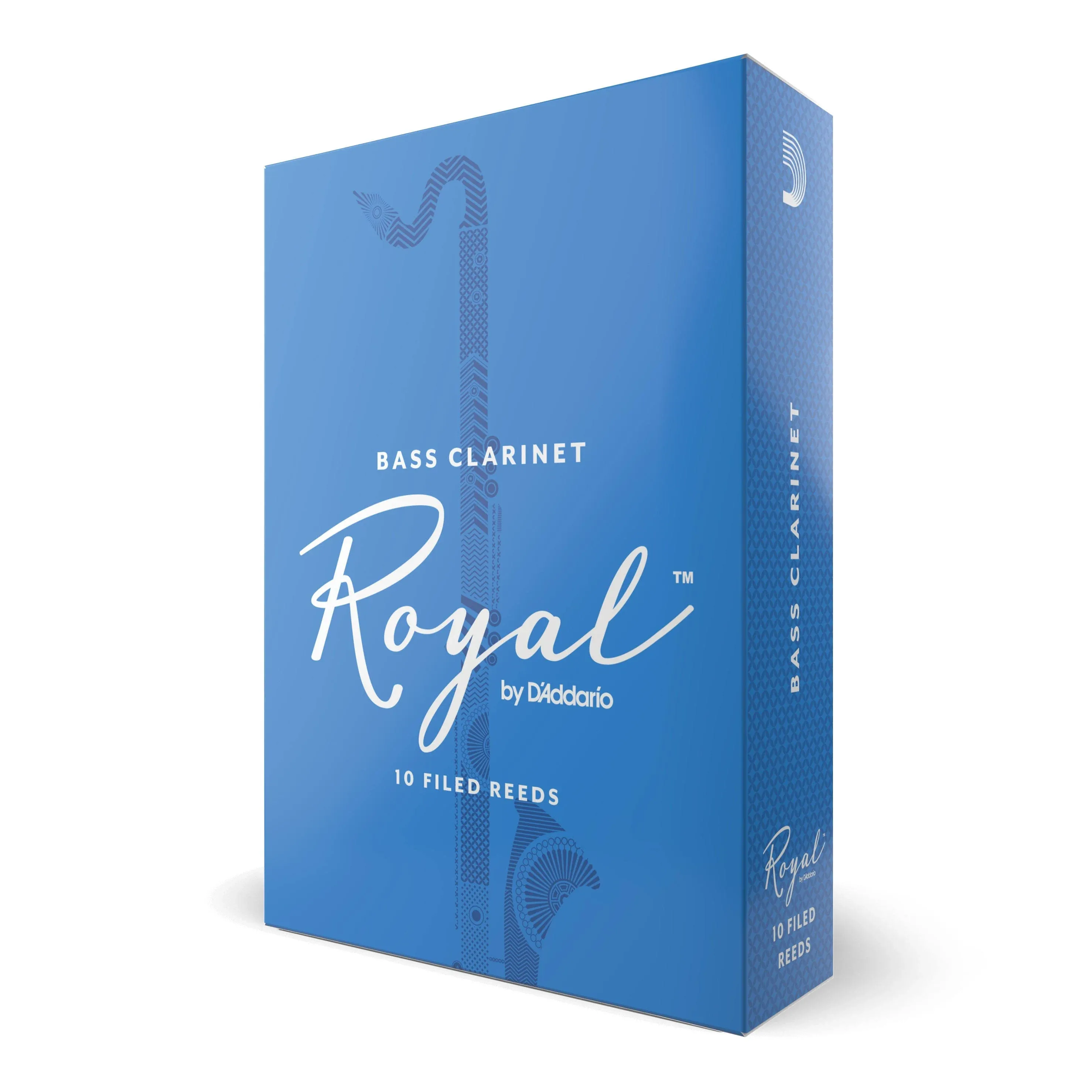 Rico Royal Bass Clarinet Reeds, Strength 3, 10 Pack