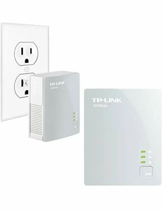 TP-Link TL-PA4010KIT v1. 3,"‹AV500 Nano Powerline Ethernet Adapter Kit