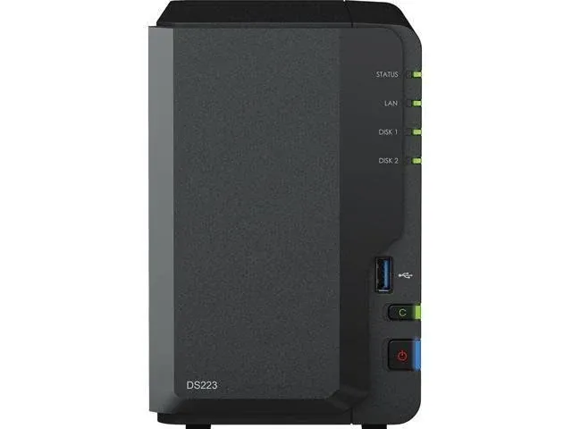 DS223 - Synology NAS 2bay DiskStation (Diskless)