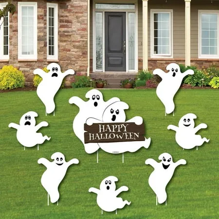 Big Dot of Happiness Spooky Ghost Lawn