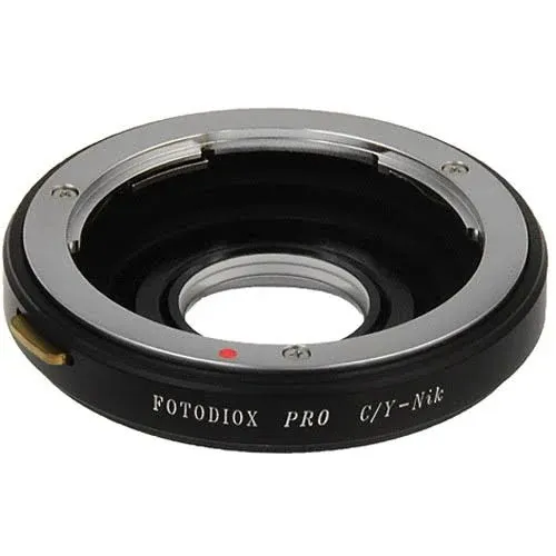 FotodioX Pro Lens Mount Adapter for Contax/Yashica Lens to Nikon F-Mount Camera