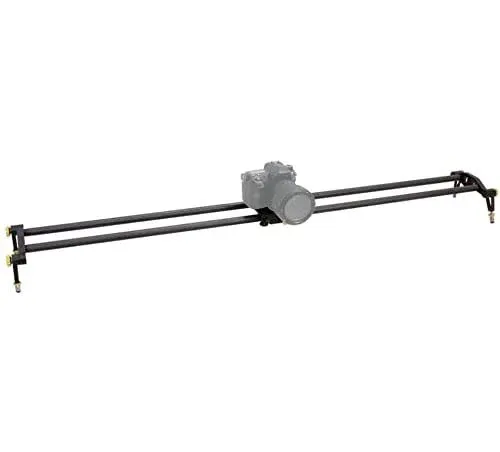 LSP 47&#034; DSLR Camera Slider Dolly Track with Standard Mount and Spirit Level