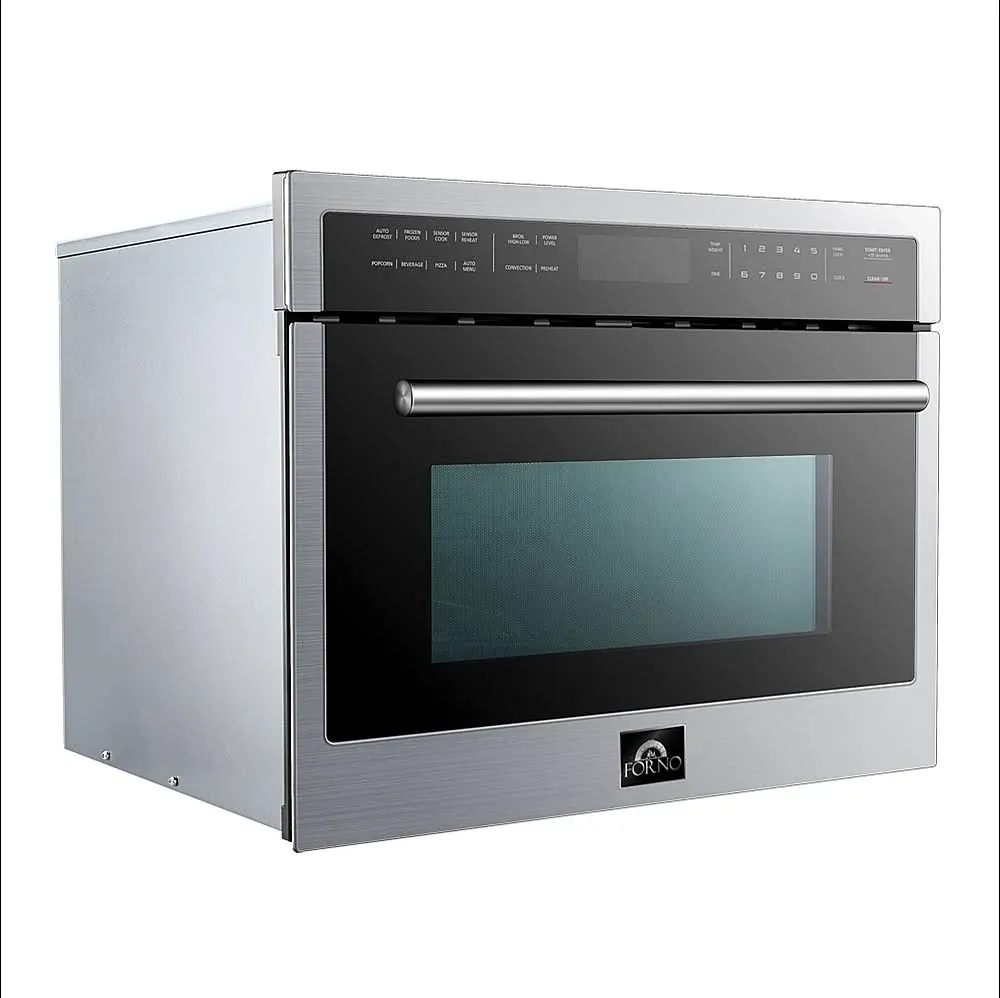 Forno 24" Microwave Oven in Stainless Steel, 1.6 cu.ft., FMWDR3093-24