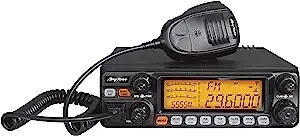 AnyTone AT-5555N II Upgraded 10 Meter Radio Noise Reduction high Power 60W am Pep/50W fm/ssb 60W Mobile Transceiver with CTCSS/DCS for Truck