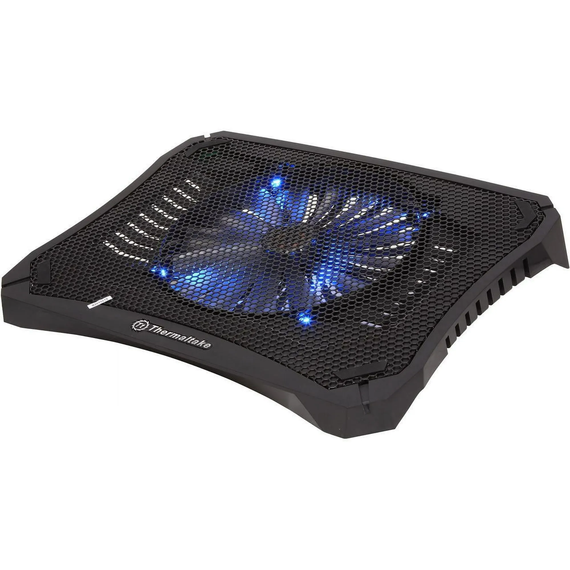 Thermaltake Massive V20 Steel Mesh Panel Single 200mm Blue LED Fan Adjustable Speed Control 10"-17" Laptop Notebook Cooling Pad CL-N004-PL20BL-A