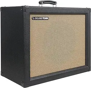 1 X 12&#034; 65W Guitar Speaker Cabinet with Birch Plywood Construction, Black Tolex,