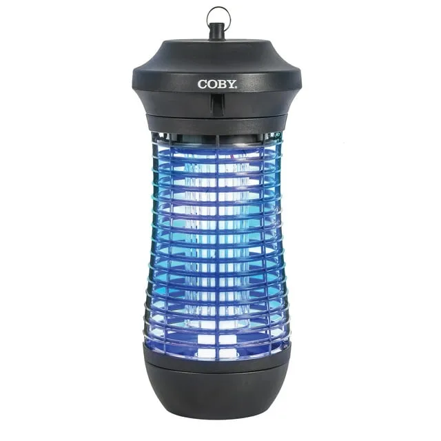 Coby CBZ2J6 18-Watt Indoor & Outdoor 1/2 Acre Flying Insect Zapper with 1 Replacement Bulb  Black