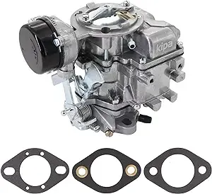 KIPA Carburetor For Carter YF Type, Fits for Ford 240 250 300 YF C1YF 6 Cylinder CIL Engine 1975-1982 D5TZ9510AG Replace # RSC-300A 6307S 6054 6055 6-736 6056 6057 6058 6059