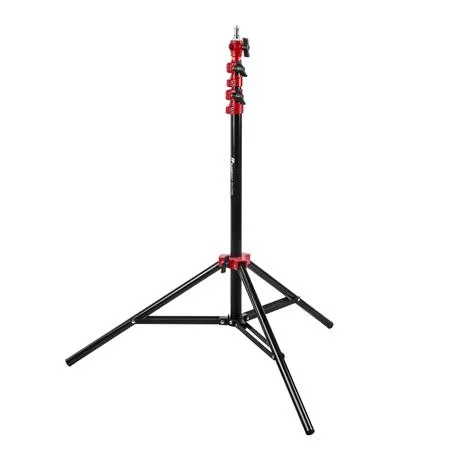 Flashpoint Color Coded Pro Air Cushioned Heavy Duty Light Stand for Photography, This Portable Photography Light Stand Tripod is Lightweight and Durable (V2) (Blue, 7.2')