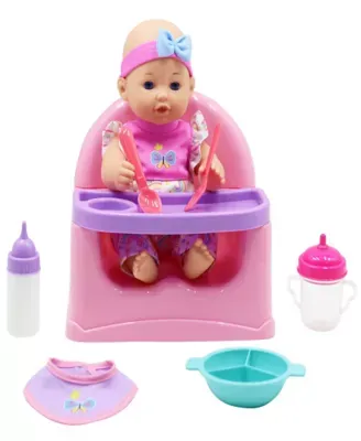 Dream Collection Feeding Fun Doll Set w Baby Doll