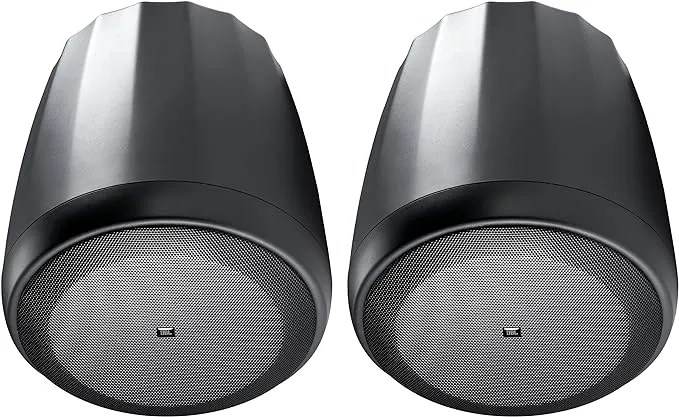 JBL Profesional C67P/T Altavoz colgante colgante de rango completo de rango extendido, negro, se vende como par