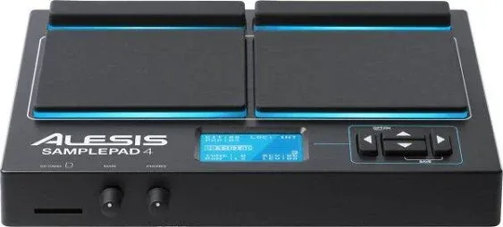 Alesis SamplePad 4 Compact 4-Pad Percussion and Sample-Triggering Instrument