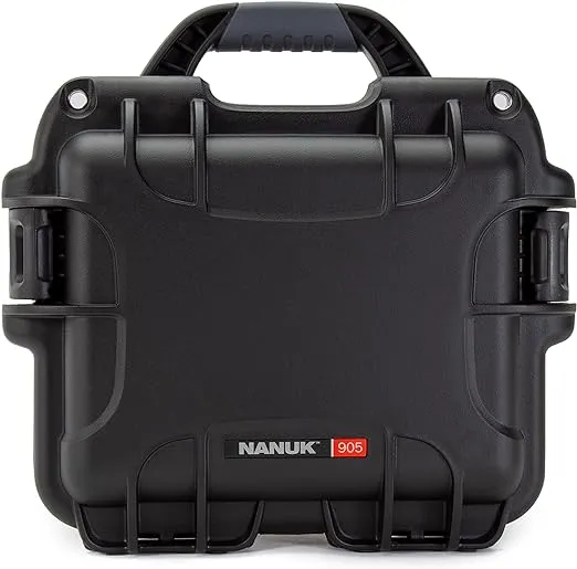 Nanuk 905 Waterproof Hard Case Empty - Black (905-0001)