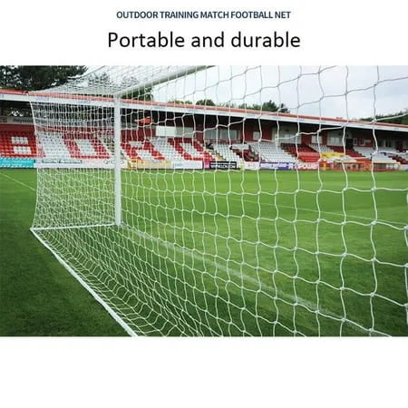 Full Size Soccer Goal Post Junior Football Goal Net Outdoor Training Fitness Sport Training Football Net Mesh Soccer Accessories