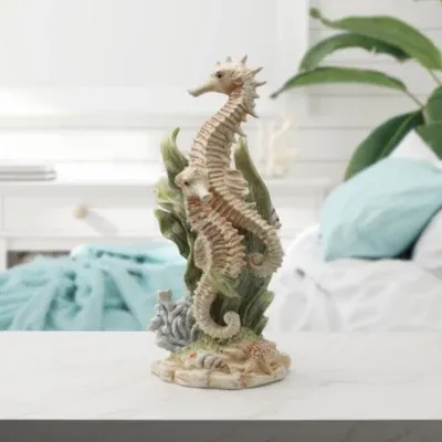 Fitz And Floyd Coastal Home Seahorse Figurine