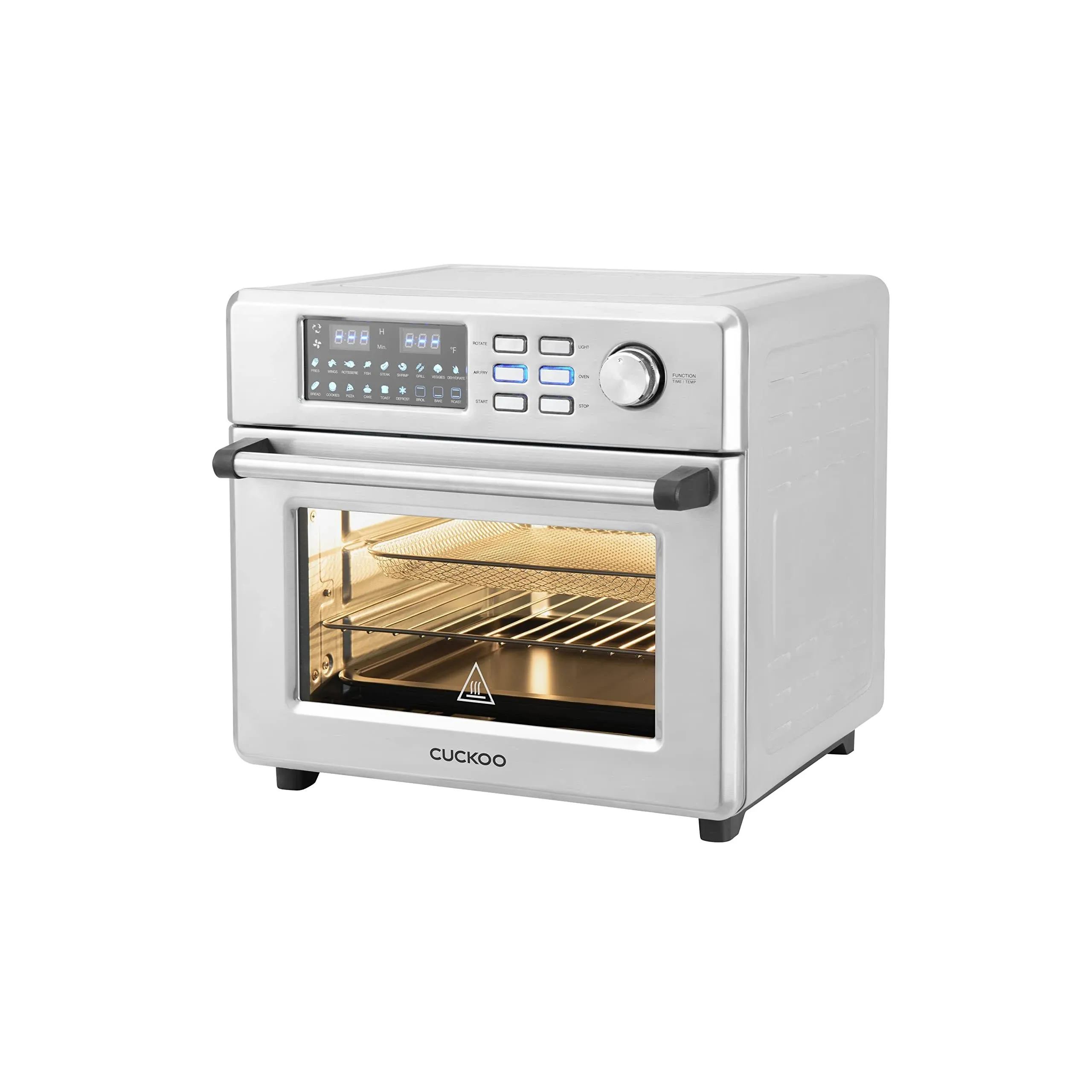 CUCKOO Stainless Steel Air Fryer Toaster Oven with Grill