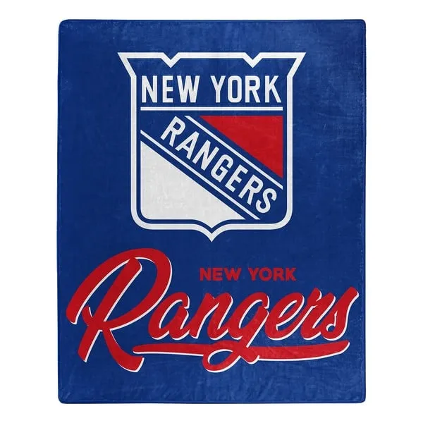 NHL 070 NY Rangers Signature Raschel