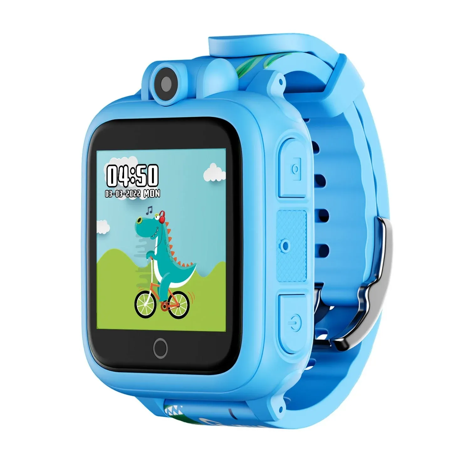 Contixo Kids Smartwatch - Educational Watch with Games, Camera, Music Player, Alarm, Customizable Wallpaper - for Boys & Girls Ages 4-12 (Blue)