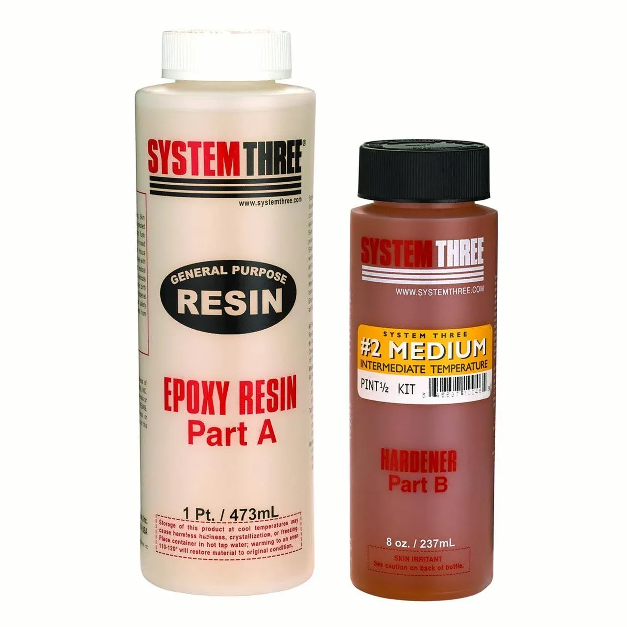 System Three Epoxy 1.5 Pint Kit with Medium Hardener