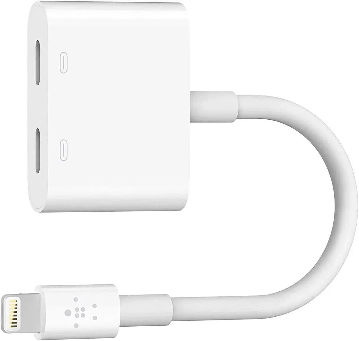 Belkin Lightning Audio with Charge Adapter, White