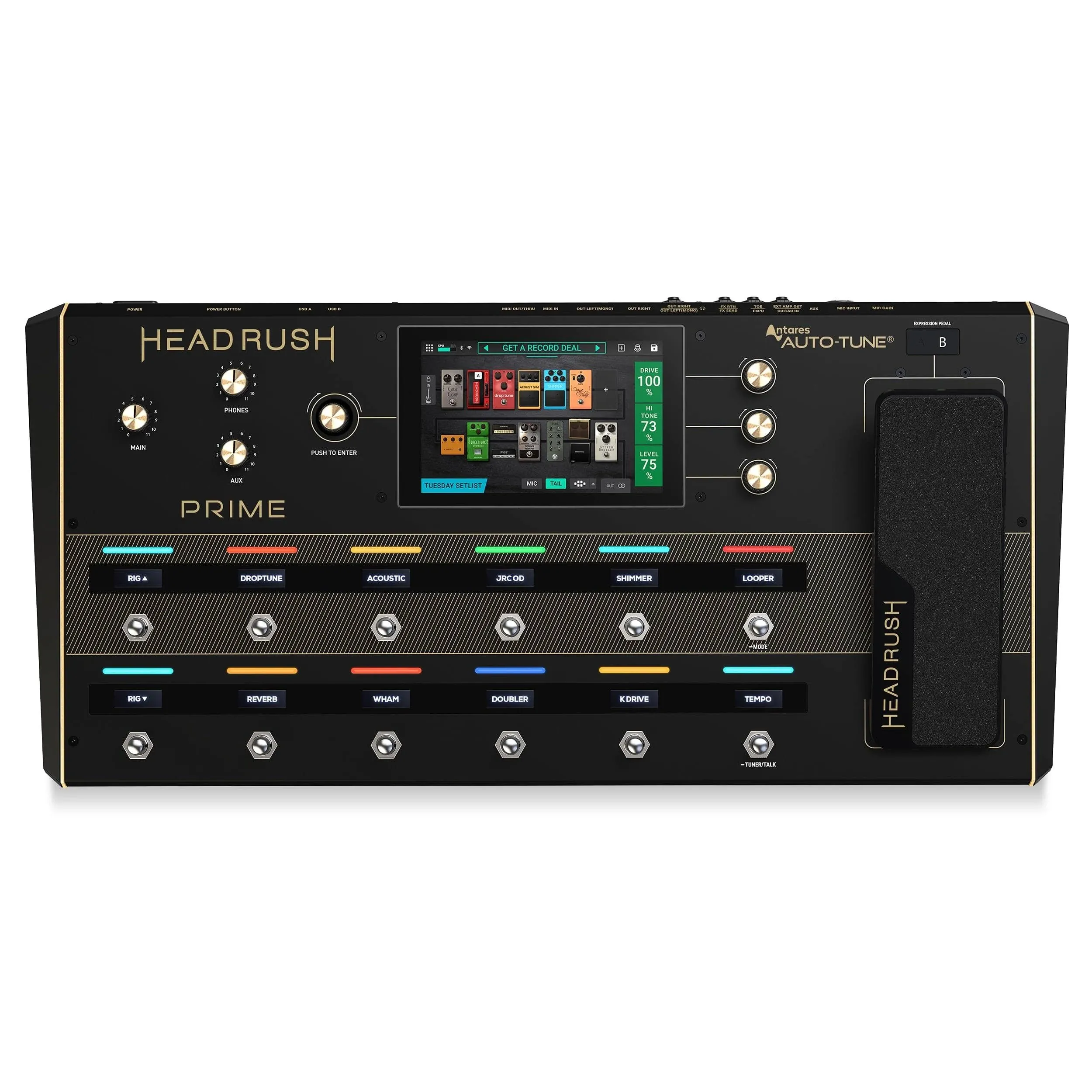 Headrush Prime Guitar Multi FX Amp Modeler and Vocal Processor