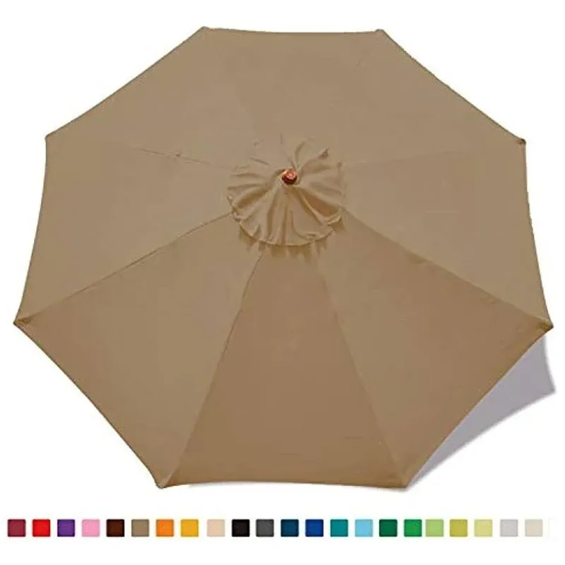 MASTERCANOPY Patio Umbrella Replacement Canopy