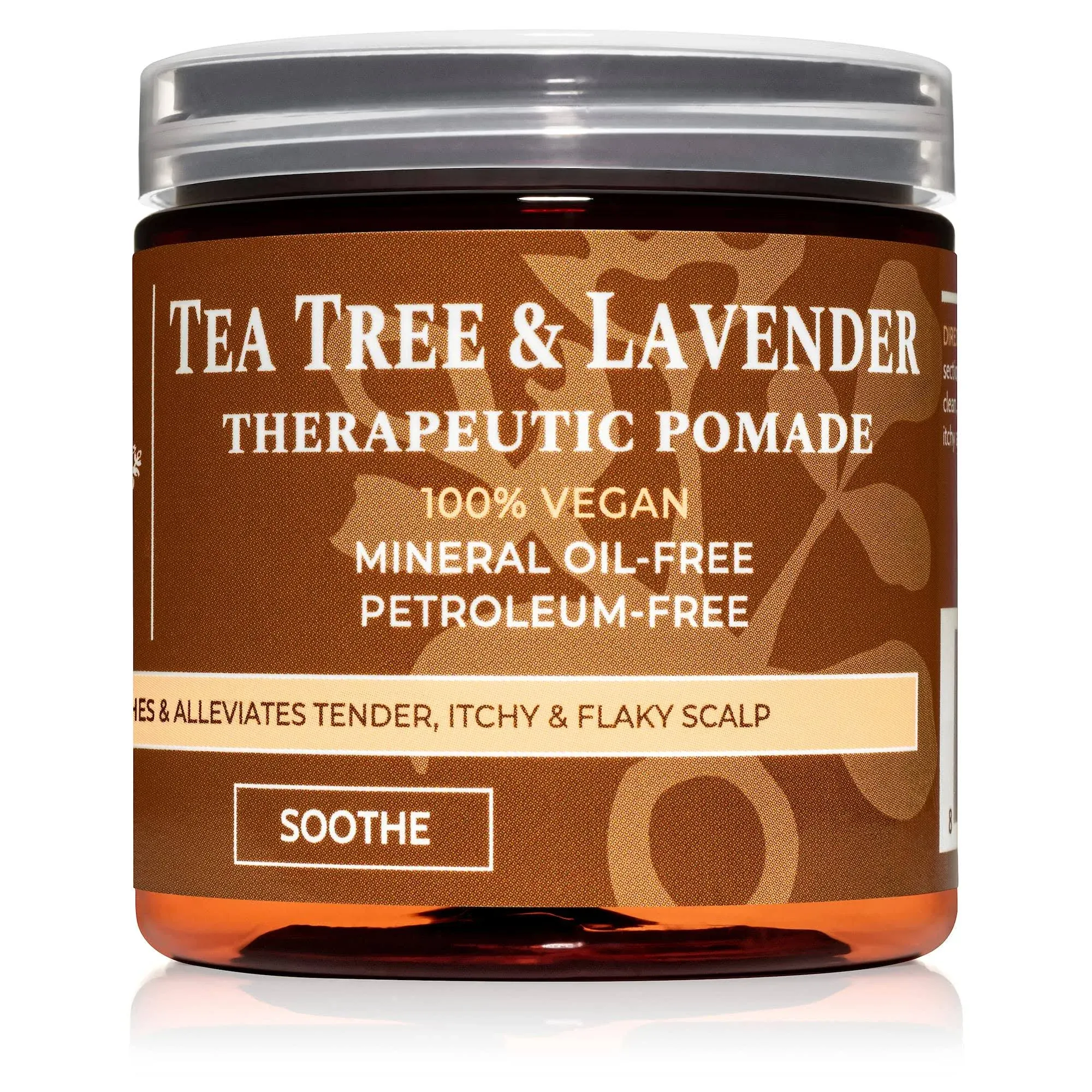 Qhemet Biologics Tea Tree &amp; Lavender Therapeutic Pomade - Soothing Anti-Dandruff