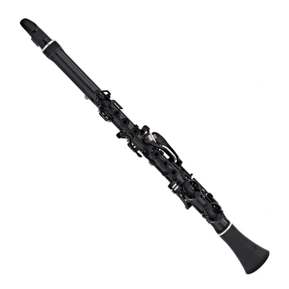 Nuvo N120CLBK Clarineo 2.0 noir et argent, 7,3 x 47,3 x 11,2 cm