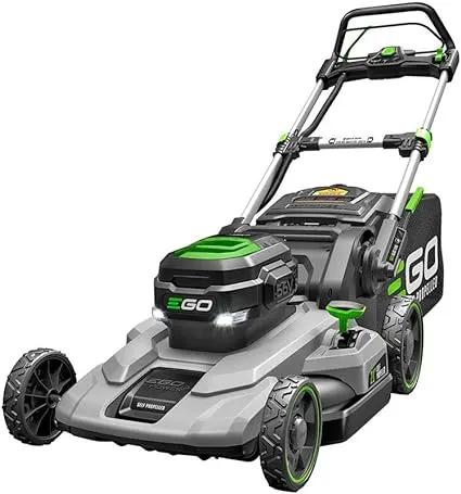 EGO Power+ LM2102SP 21-Inch Self-Propelled Lawn Mower 7.5Ah Battery and Rapid Charger Included