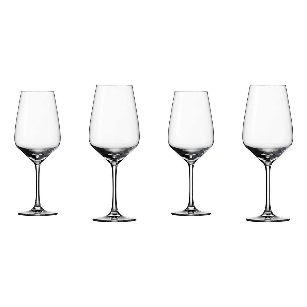 Voice Basic White Wine Glasses, Set Of 4 In Clear