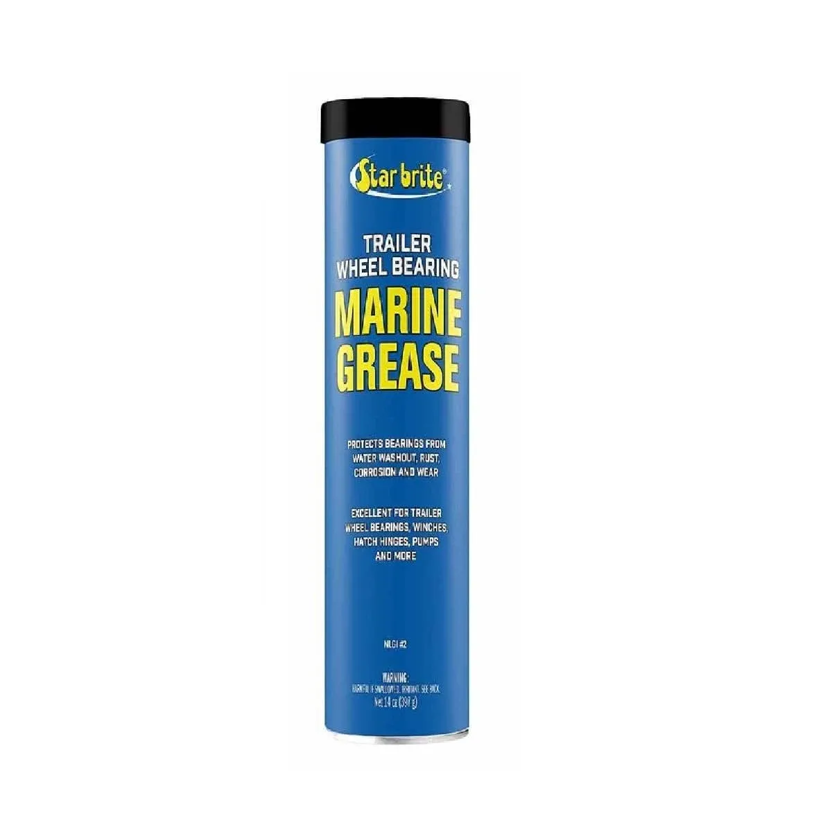 STAR BRITE Wheel Bearing Grease - Boat Trailer Marine Grade - 14 OZ Grease Gun Cartridge (026014)