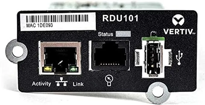 Vertiv Liebert IntelliSlot RDU101 - Network Card | Remote Management Adapter (RDU101)