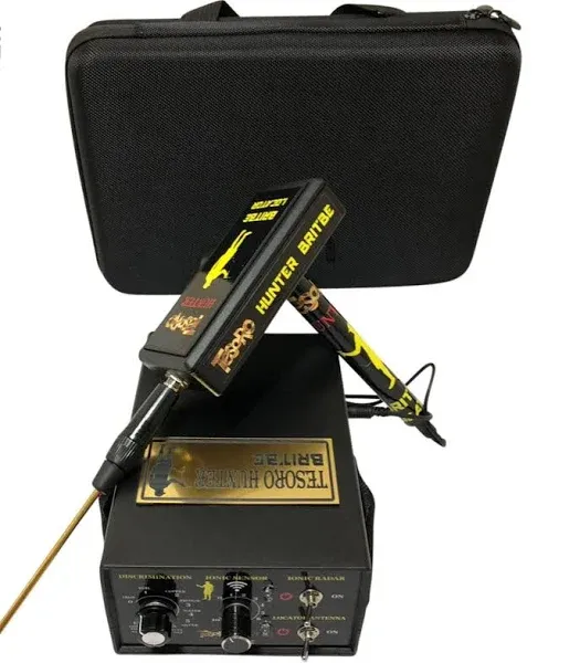 BRITBE Tesoro Hunter Long Range Metal Detector