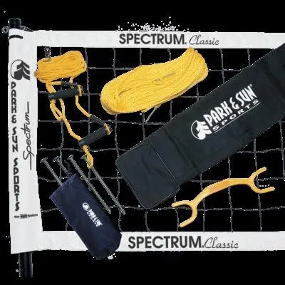 Park & Sun Sports Spectrum Classic: Portable Professional Outdoor Volleyball Net System