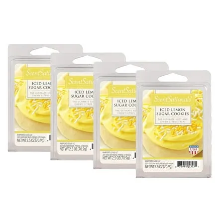 ScentSationals Iced Lemon Sugar Cookie Scented Wax Melts