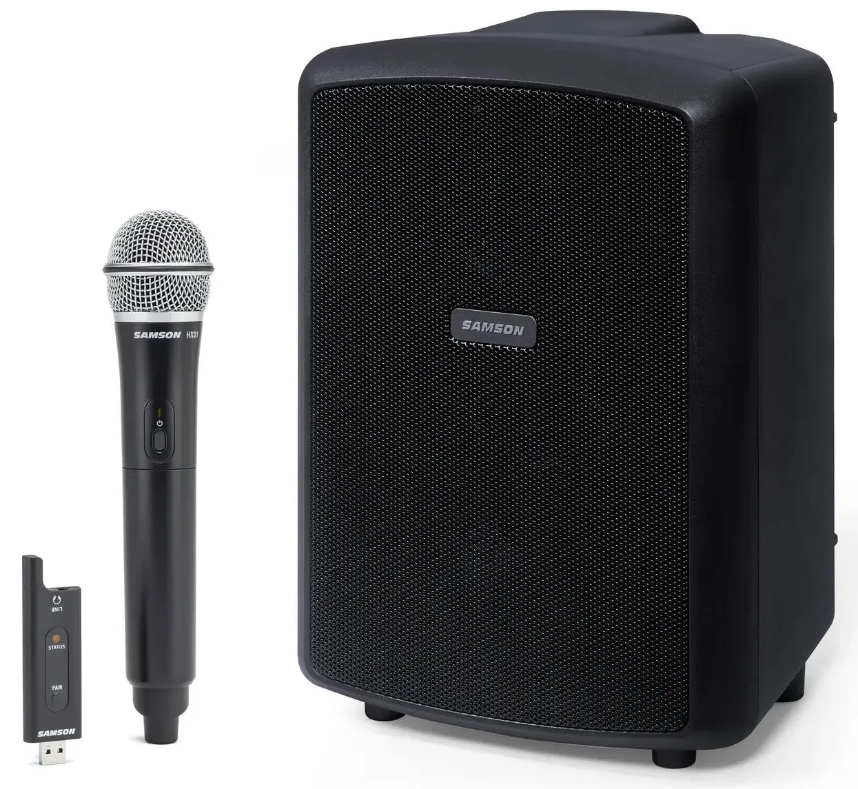 SAMSON EXPLOR Portable Rechargeable Battery Bluetooth PA System  | Reverb