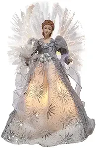 Kurt S. Adler Fiber Optic Angel Tree Topper