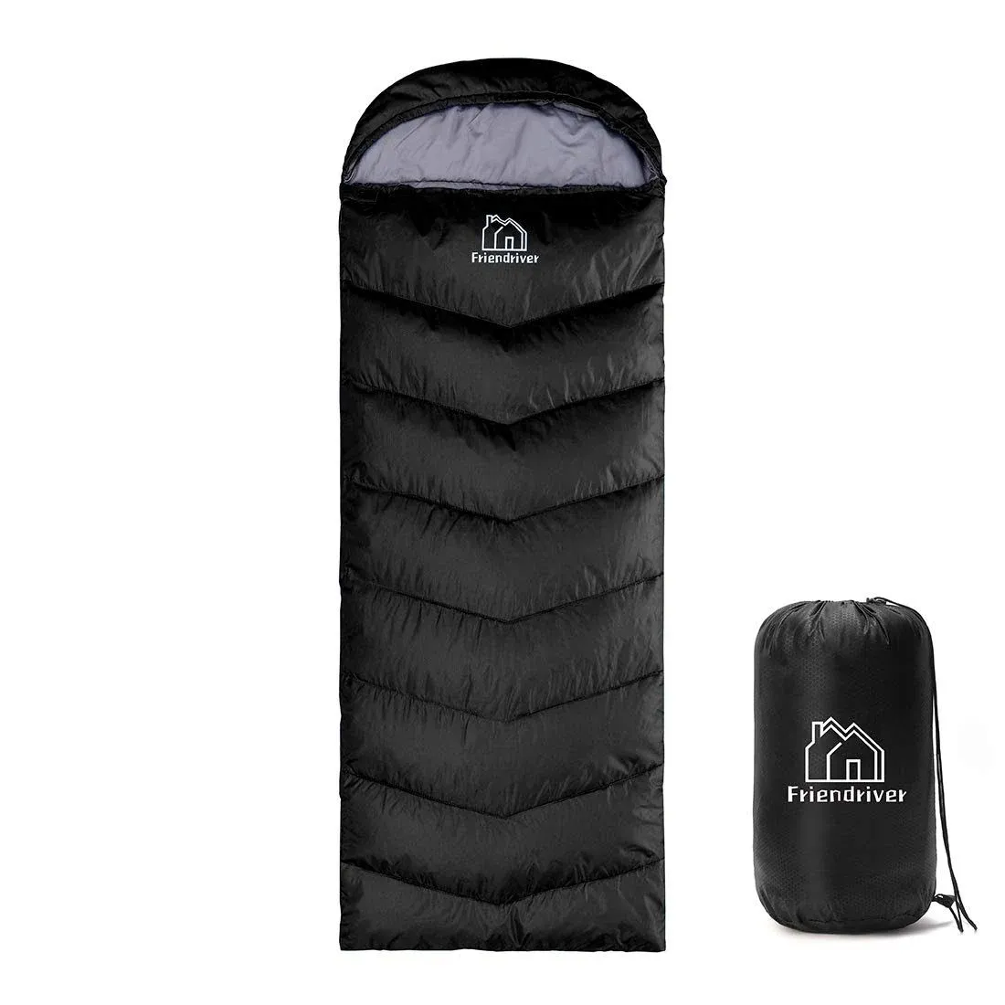 Friendriver XL Size Upgraded Version of Camping Sleeping Bag 4 Seasons Warm and ...