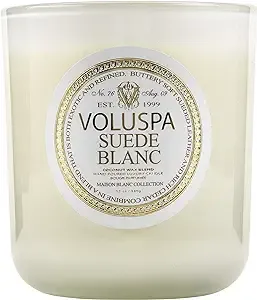 Suede Blanc Classic Candle